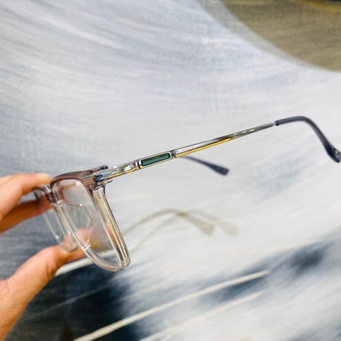 Gọng kính cận MC15022 chất liệu nhựa titan thời trang mắt kính OURESS nam nữ siêu nhẹ siêu bền