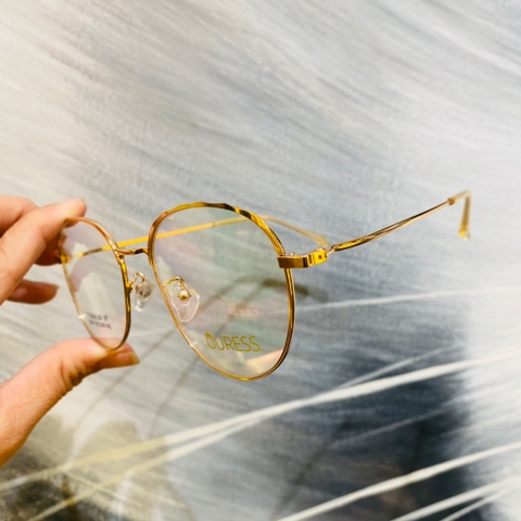 Gọng kính cận 5591 19021 hợp kim thời trang mắt kính OURESS nam nữ siêu nhẹ siêu bền