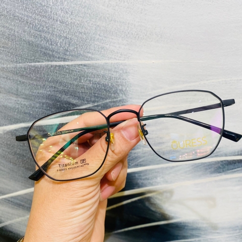 Gọng kính cận F63093 F63087 F63023 B2007 chất liệu titan thời trang mắt kính OURESS nam nữ siêu nhẹ siêu bền