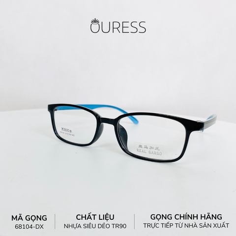 Gọng Kính TR90 Siêu Nhẹ Siêu Bền Thời Trang – Hàng Chính Hãng 68104