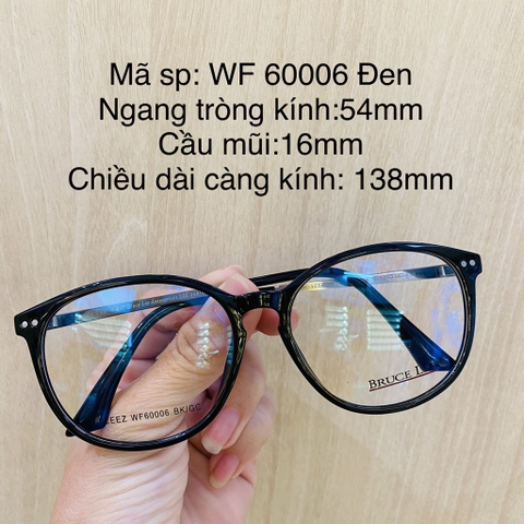 Gọng kính nhựa hợp kim WF50013 WF50010 WF60008 WF50007 thời trang nam nữ OURESS