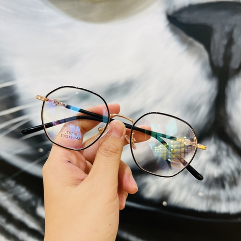 Gọng kính hợp kim thời trang nam nữ siêu nhẹ siêu bền OURESS jt6710