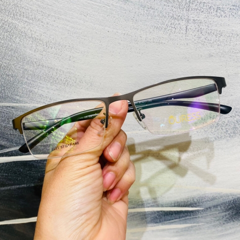 Gọng kính cận A5012 Z031 A5114 hợp kim cước OURESS thời trang nam nữ siêu nhẹ siêu bền