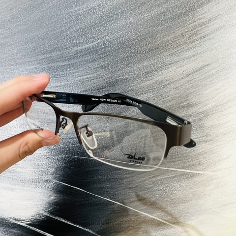 Gọng kính hợp kim ( xẻ cước ) thời trang nam nữ siêu nhẹ siêu bền Ouress D20314
