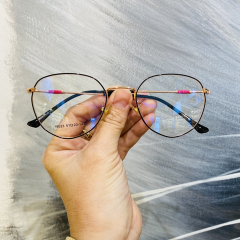 Gọng kính hợp kim 19023 thời trang nữ siêu nhẹ siêu bền OURESS
