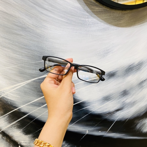 Gọng kính nhựa 98637 thời trang nam nữ siêu nhẹ siêu bền OURESS