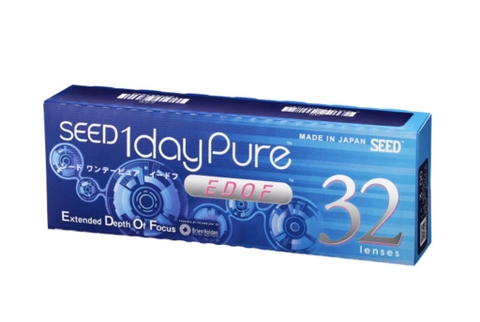 Contact lens kính áp tròng mềm SEED đa tròng 1 ngày pure EDOF không có loạn
