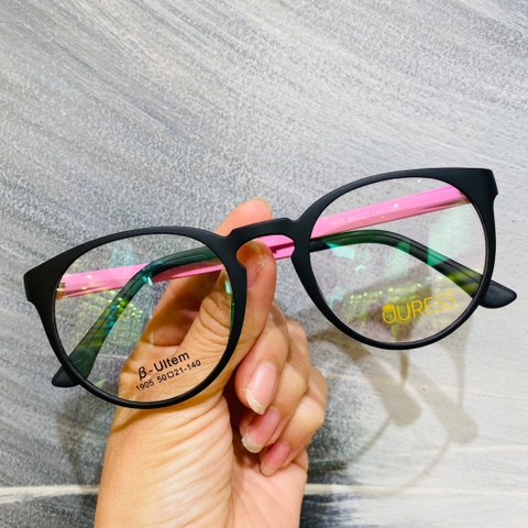 Gọng kính cận 1905 H66035 nhựa dẻo ultem thời trang nam nữ mắt kính OURESS