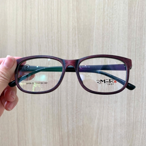 Gọng kính nhựa 9807 9608 thời trang nam nữ siêu nhẹ siêu bền OURESS