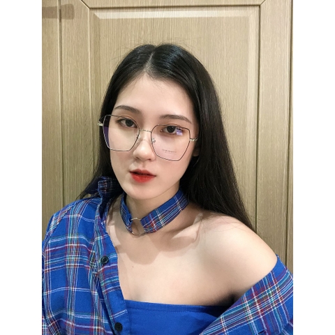 Gọng kính titanium 5201314 thời trang cao cấp nam nữ siêu nhẹ siêu bền OURESS