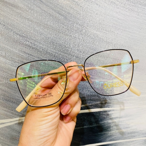 Gọng kính cận F63061 F63025 2031 titan thời trang mắt kính OURESS nam nữ siêu nhẹ siêu bền