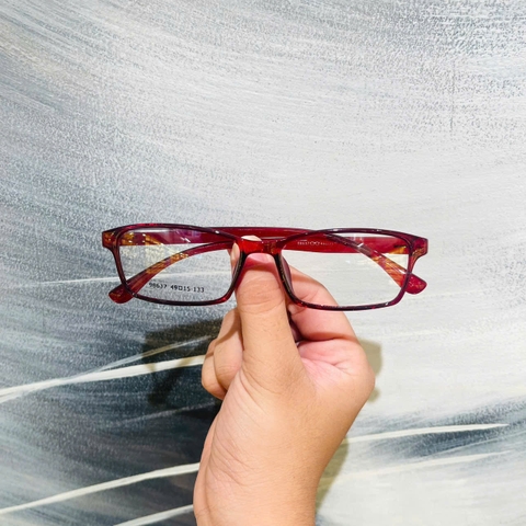 Gọng kính nhựa 98637 thời trang nam nữ siêu nhẹ siêu bền OURESS
