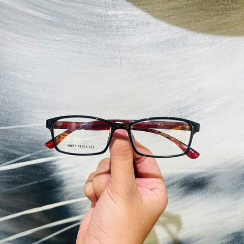 Gọng kính nhựa 98637 thời trang nam nữ siêu nhẹ siêu bền OURESS