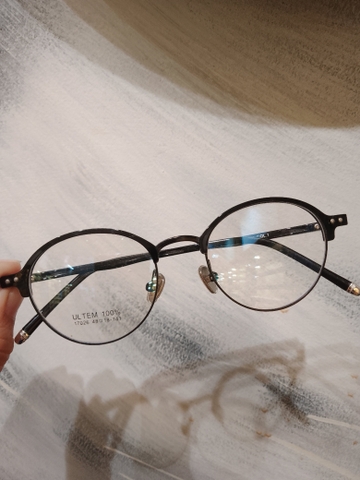 Gọng kính hợp kim 17021 thời trang nam nữ siêu nhẹ siêu bền OURESS