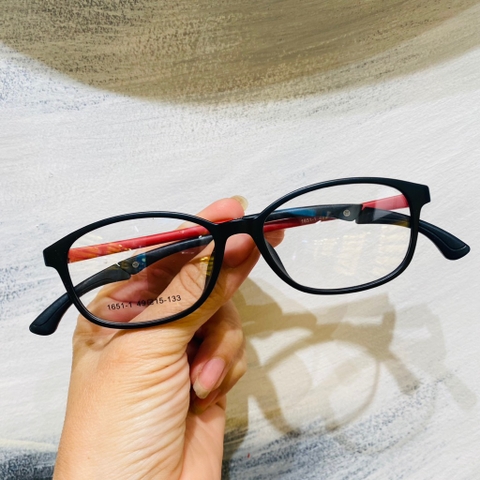 Gọng kính nhựa M9167 1651 có cài vành tai thời trang nam nữ siêu nhẹ OURESS