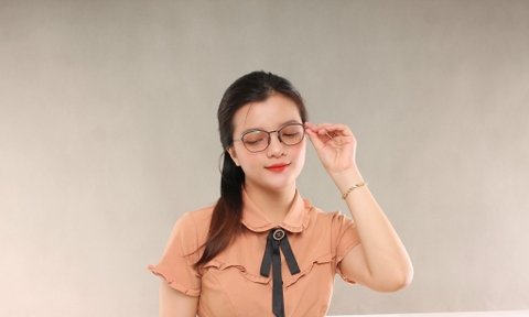 Gọng kính hợp kim 8105 thời trang nam nữ siêu nhẹ siêu bền OURESS