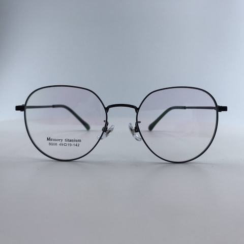 Gọng kính titianium memory 8008 thời trang cao cấp nam nữ siêu nhẹ siêu bền OURESS