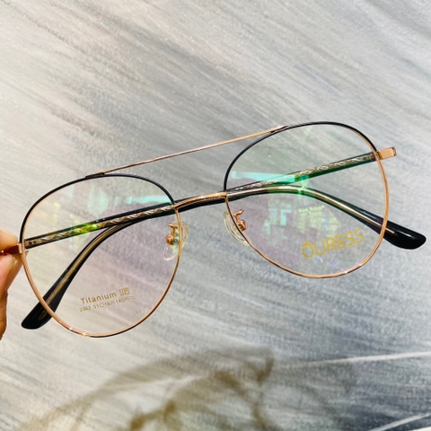 Gọng kính cận 2056 2062 2039 titan thời trang mắt kính OURESS nam nữ siêu nhẹ siêu bền