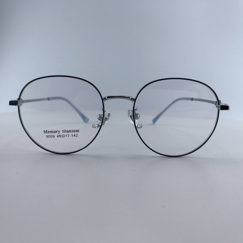 Gọng kính titanium memory 8009 thời trang cao cấp nam nữ siêu nhẹ siêu bền OURESS