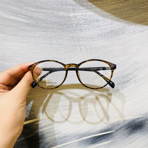 Gọng kính nhựa ca1638 thời trang nữ cá tính siêu nhẹ siêu bền OURESS