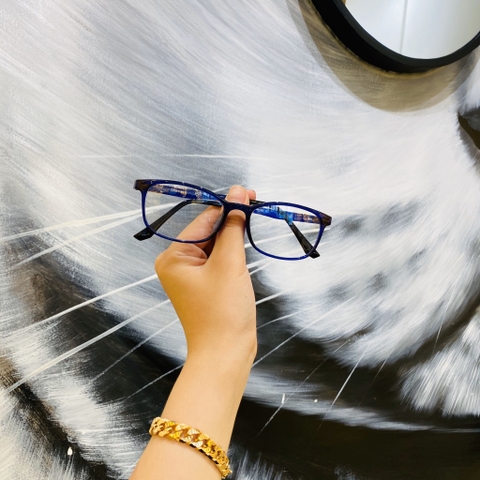 Gọng kính nhựa 86001 thòi trang nam nữ cá tính siêu bền OURESS