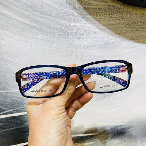 Gọng kính nhựa 86040 thời trang nam nữ cá tính siêu bền OURESS