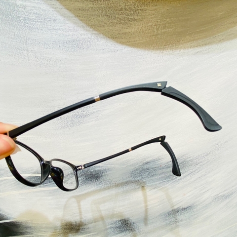 Gọng kính nhựa M9167 1651 có cài vành tai thời trang nam nữ siêu nhẹ OURESS