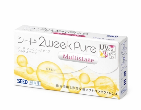 Contact lens kính áp tròng mềm SEED 2 tiêu cự nhìn xa nhìn gần 2 tuần không loạn