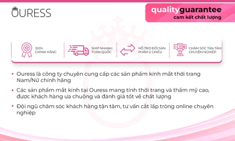 Gọng kính hợp kim 8817 thời trang nam nữ siêu nhẹ siêu bền OURESS