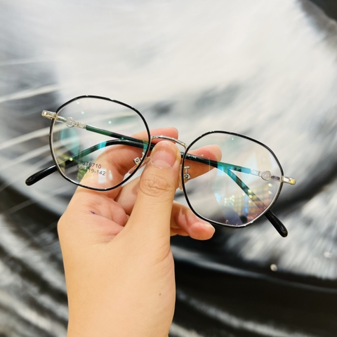 Gọng kính hợp kim thời trang nam nữ siêu nhẹ siêu bền OURESS jt6710