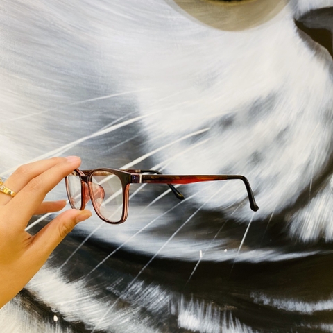 Gọng kính nhựa 86004 thời trang nam nữ siêu nhẹ siêu nhẹ OURESS