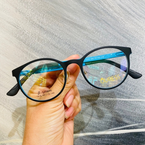 Gọng kính cận 1918 H66008 nhựa dẻo ultem thời trang nam nữ mắt kính OURESS