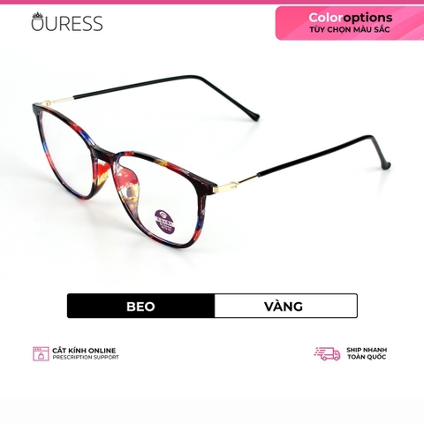 Gọng kính 1211 nhựa hợp kim thời trang nam nữ trendy OURESS