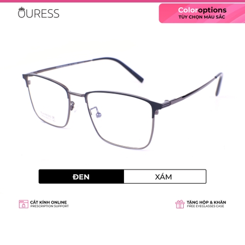 Gọng kính titanium pro p5015 thời trang nam cao cấp siêu nhẹ siêu bền OURESS