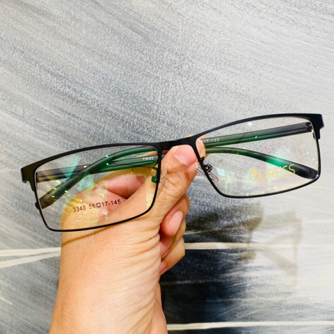Gọng kính cận 58026 3322 3348 hợp kim mắt kính OURESS thời trang nam nữ siêu bền