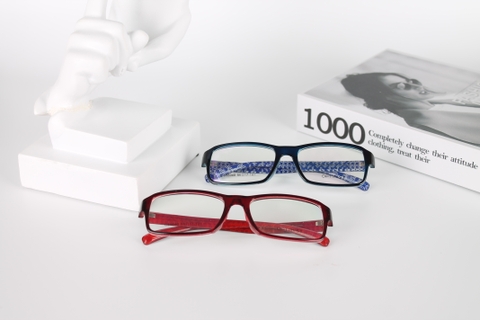 Gọng kính nhựa 86040 thời trang nam nữ cá tính siêu bền OURESS