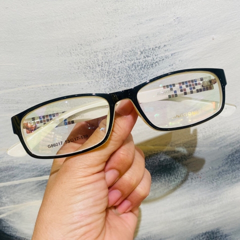 Gọng kính nhựa 86017 thời trang nam nữ siêu nhẹ siêu bền OURESS