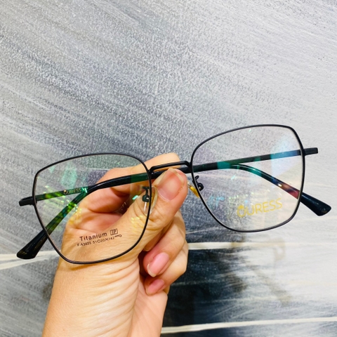 Gọng kính cận F63061 F63025 2031 titan thời trang mắt kính OURESS nam nữ siêu nhẹ siêu bền