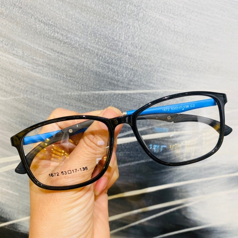 Gọng kính nhựa 1672 1646 1650 có cài vành tai thời trang nam nữ siêu nhẹ OURESS