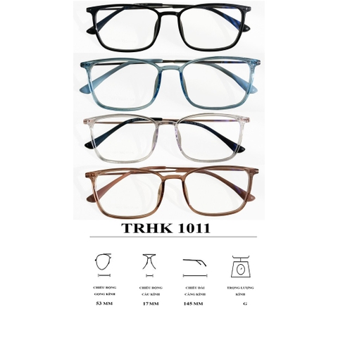 GỌNG KÍNH TR90 PHỐI CÀNG HỢP KIM CAO CẤP BỀN ĐẸP THỜI TRANG – HÀNG CHÍNH HÃNG TRHK1011