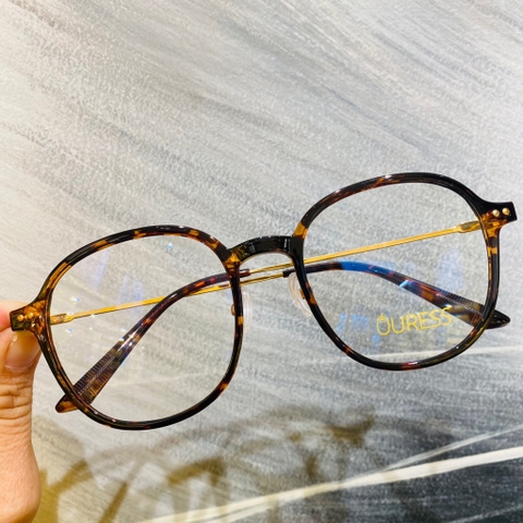 Gọng kính cận ZC8002 chất liệu nhựa titan thời trang mắt kính OURESS nam nữ siêu nhẹ siêu bền