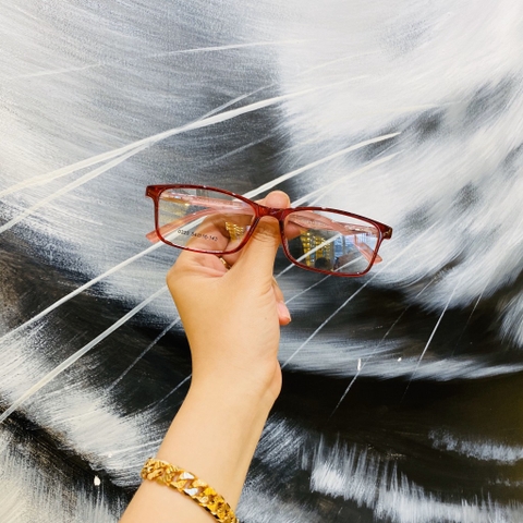 Gọng kính nhựa 0320 thời trang nam nữ siêu nhẹ siêu bền OURESS