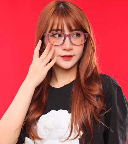 Gọng kính nhựa 9807 9608 thời trang nam nữ siêu nhẹ siêu bền OURESS
