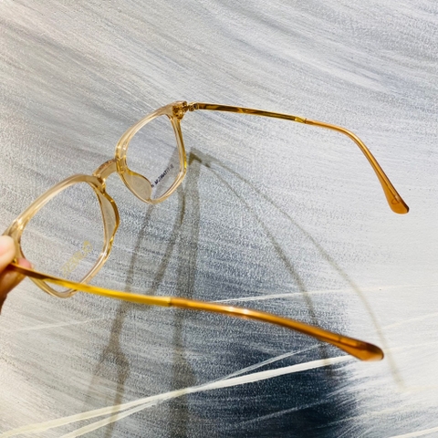 Gọng kính cận M682 chất liệu nhựa titan thời trang mắt kính OURESS nam nữ siêu nhẹ siêu bền