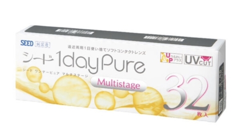 Contact lens kính áp tròng mềm SEED đa tròng 1 ngày không có loạn
