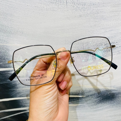 Gọng kính cận F63061 F63025 2031 titan thời trang mắt kính OURESS nam nữ siêu nhẹ siêu bền