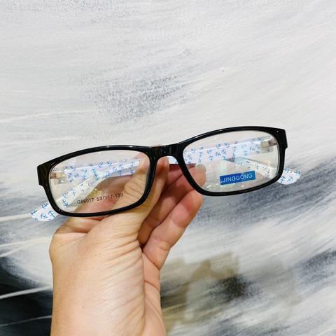 Gọng kính nhựa 86017 thời trang nam nữ siêu nhẹ siêu bền OURESS