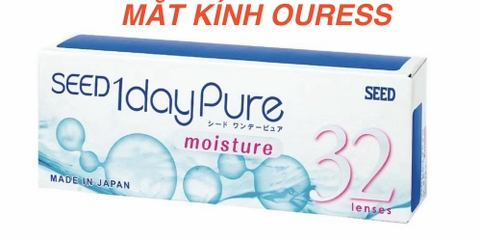 Kính áp tròng mềm SEED 1 ngày không màu