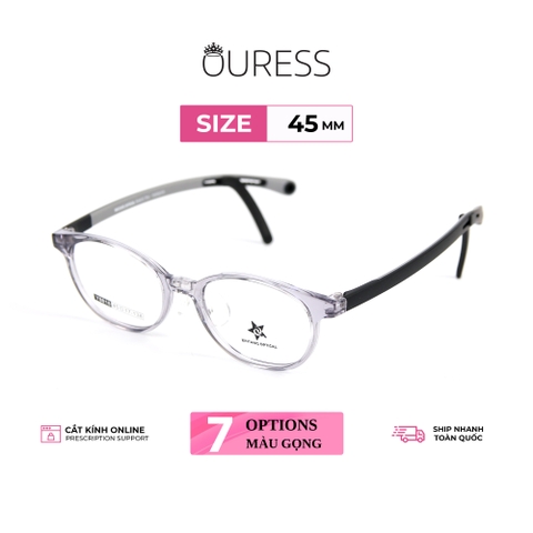 Gọng kính nhựa thời trang unisex siêu nhẹ siêu bền OURESS Y8818