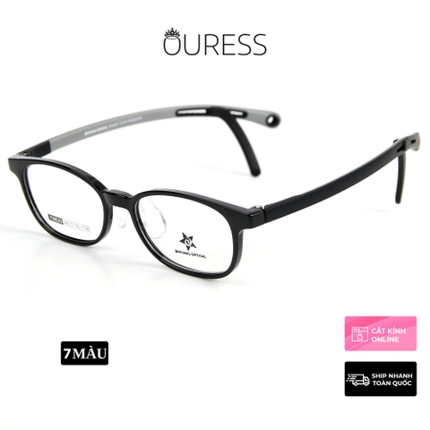 Gọng kính nhựa thời trang unisex siêu nhẹ siêu bền OURESS Y8820